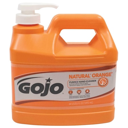 Kutol Products Orange Scrub Heavy Duty Hand Cleaner Orange ScentGallon Pump Bottle-4/Case 641450
